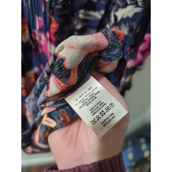 Maeve Anthropologie Caravana Floral Tunic Dress - Picture 7 of 7